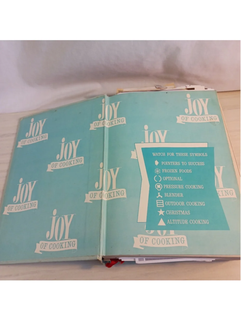 Vintage THE JOY Of COOKING by Irma Rombauer - 1964 Edition Hardcover Cookbook